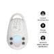 Pinguard Find My Locator with Anti-Spy Camera Detector White
