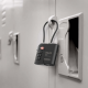 PinLock Find My Locator with TSA Padlock Black