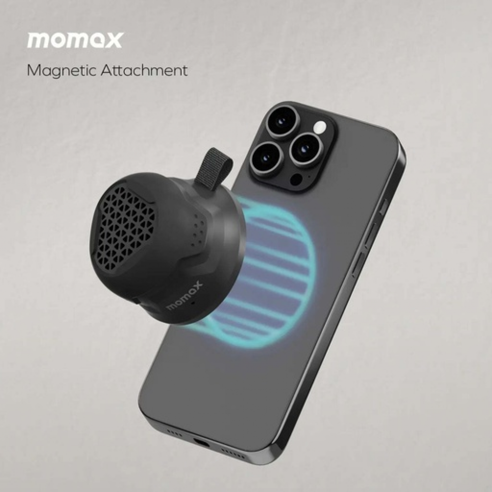 1-Vibe Go Rugged Magnetic Portable True Wireless Speaker Grey