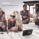 1-Vibe Go Rugged Magnetic Portable True Wireless Speaker Orange