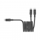Mag.Link Magnetic USB-C to 2 USB-Cs Cable 100W 2m Black