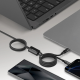 Mag.Link Magnetic USB-C to 2 USB-Cs Cable 100W 2m Sandstone