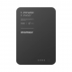 1-Power F.Pass⁺ 5000mAh Magnetic Battery Pack with Built-in Cable Black