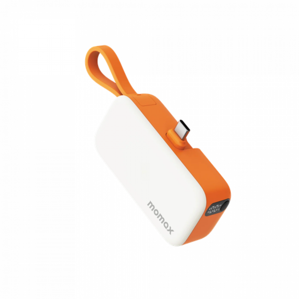 1-Power Mini 3-in-1 Power Bank 5000mAh USB-C Orange