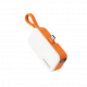 1-Power Mini 3-in-1 Power Bank 5000mAh USB-C Orange