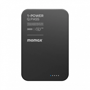 1-POWER Q.PASS 3000mAh Slim Magnetic Wireless Battery Pack (Black) 1-POWER Q.PASS 3000mAh Slim Magnetic Wireless Battery Pack (Black)