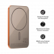 1-POWER Q.PASS 3000mAh Slim Magnetic Wireless Battery Pack (Orange)
