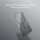 1-POWER Q.PASS 3000mAh Slim Magnetic Wireless Battery Pack (Titanium) 