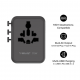 1-World² 5-Port Mini Universal Travel GaN Charger 70W with Dual AC Sandstone