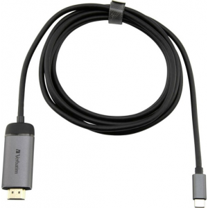 Verbatim Cable HDMI male - USB-C male 1.5m Μαύρο Verbatim Cable HDMI male - USB-C male 1.5m Μαύρο