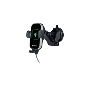 Verbatim Βάση Κινητού Αυτοκινήτου FWC-03 Pro με Ρυθμιζόμενα Άγκιστρα και Ασύρματη Φόρτιση Γκρι Verbatim Βάση Κινητού Αυτοκινήτου FWC-03 Pro με Ρυθμιζόμενα Άγκιστρα και Ασύρματη Φόρτιση Γκρι