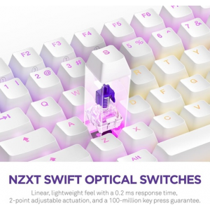 NZXT Function 2 MiniTKL US White NZXT Function 2 MiniTKL US White