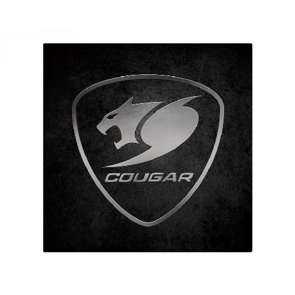 Cougar Command – Gaming Chair Floor Mat (1100 × 1100 × 4 mm)