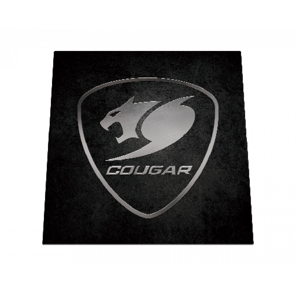 Cougar Command – Gaming Chair Floor Mat (1100 × 1100 × 4 mm)