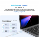 Blackview AceBook 12 16" Laptop – Intel Core i5-12450H, 16GB RAM, 512GB SSD, Windows 11 Pro 