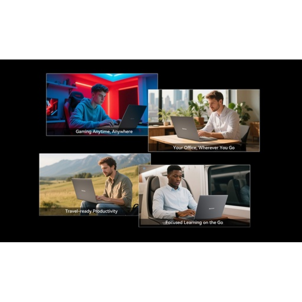 Blackview GamiBook 8 -16"  Laptop (Ryzen 7-7735HS/32GB/1T SSD/Radeon Graphics 680M/Windows 11)
