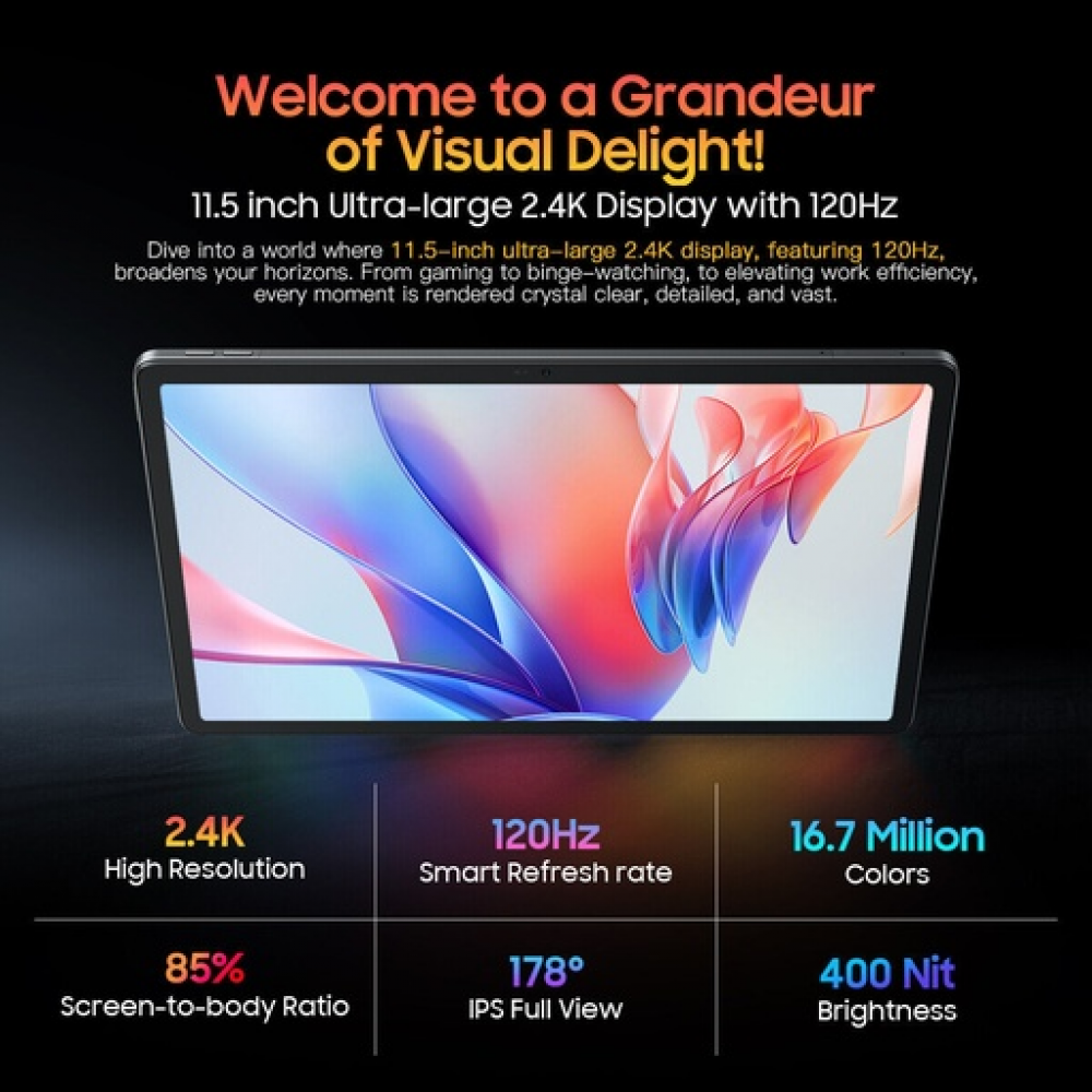 BlackView MEGA 8 WiFi & 4G 13'' (12GB/256GB) Space Grey
