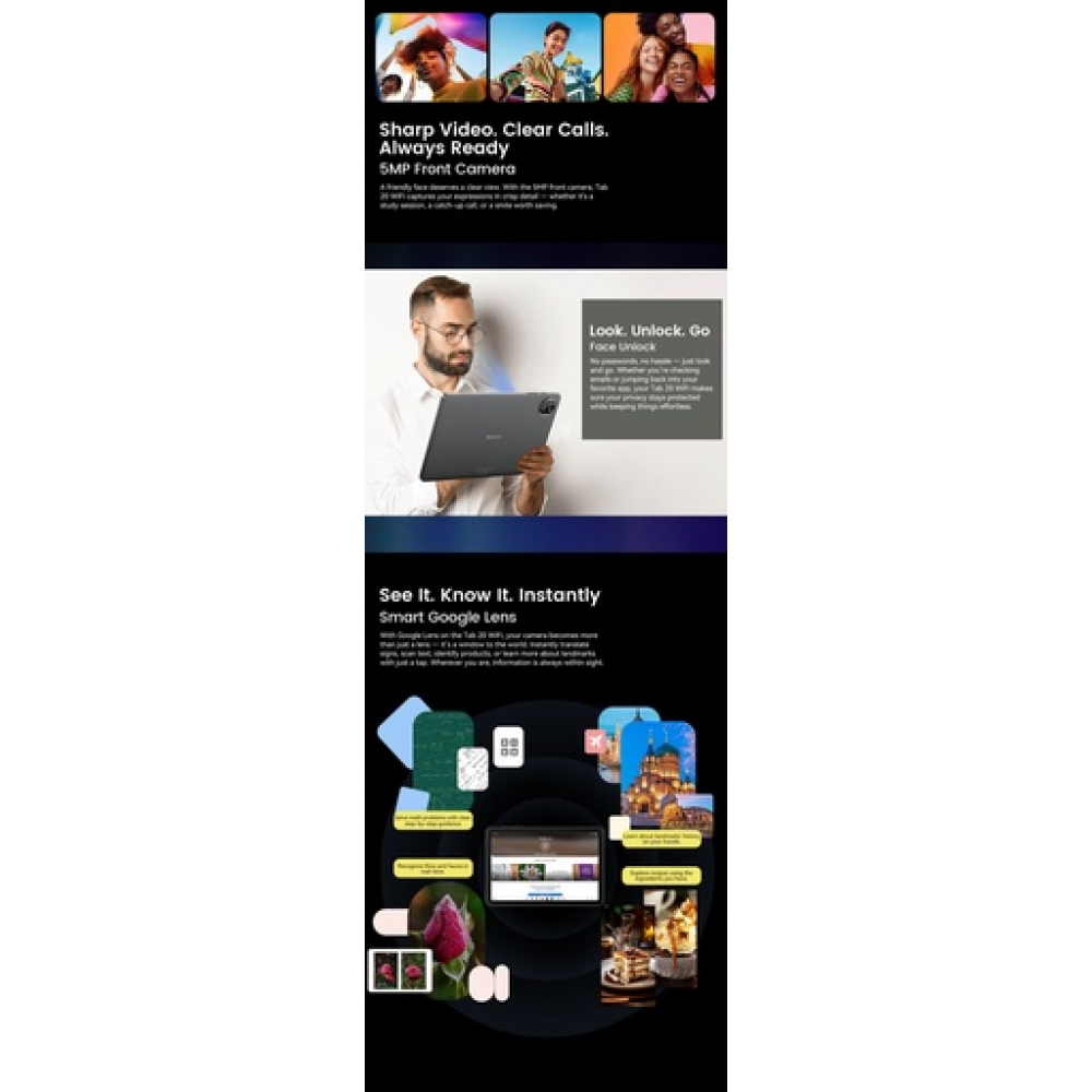 BlackView Tab 20 10.1" με WiFi (4GB/64GB) Blue 