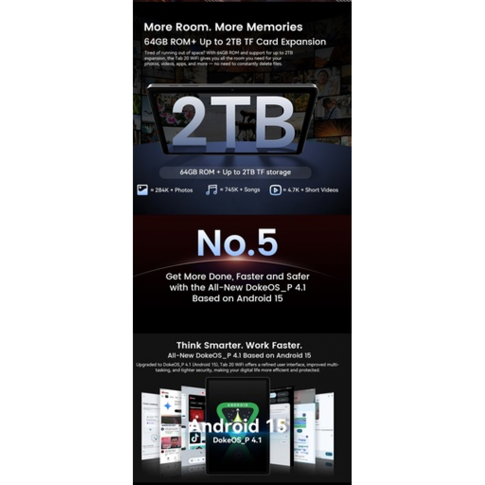 BlackView Tab 20 10.1" με WiFi (4GB/64GB) Green