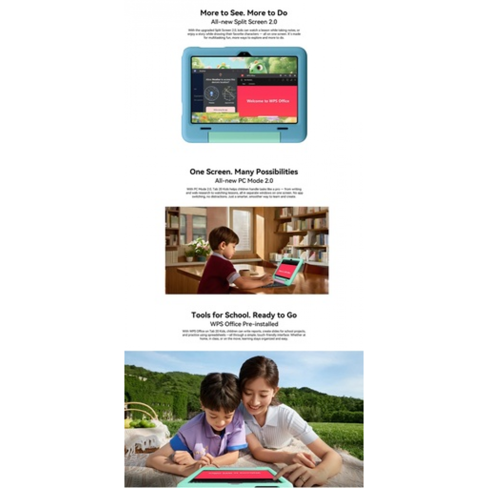 BlackView Tab 20 Kids 10.1" με WiFi (4GB/64GB) Purple  
