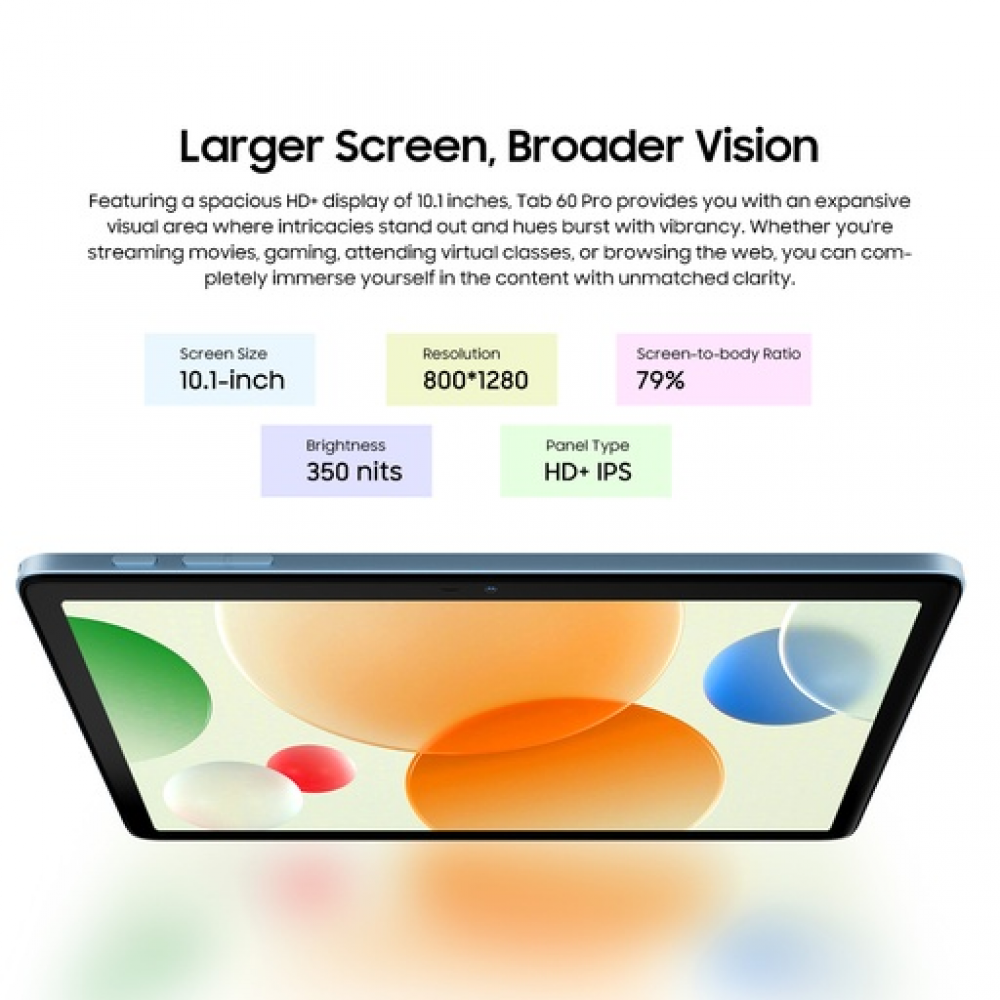 BlackView Tab 60 Pro 10.1" με WiFi & 4G (8GB/128GB) Set Packing Green