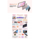 BlackView TAB 90 10.92" Tablet με WiFi & 4G (8GB/128GB) Blue