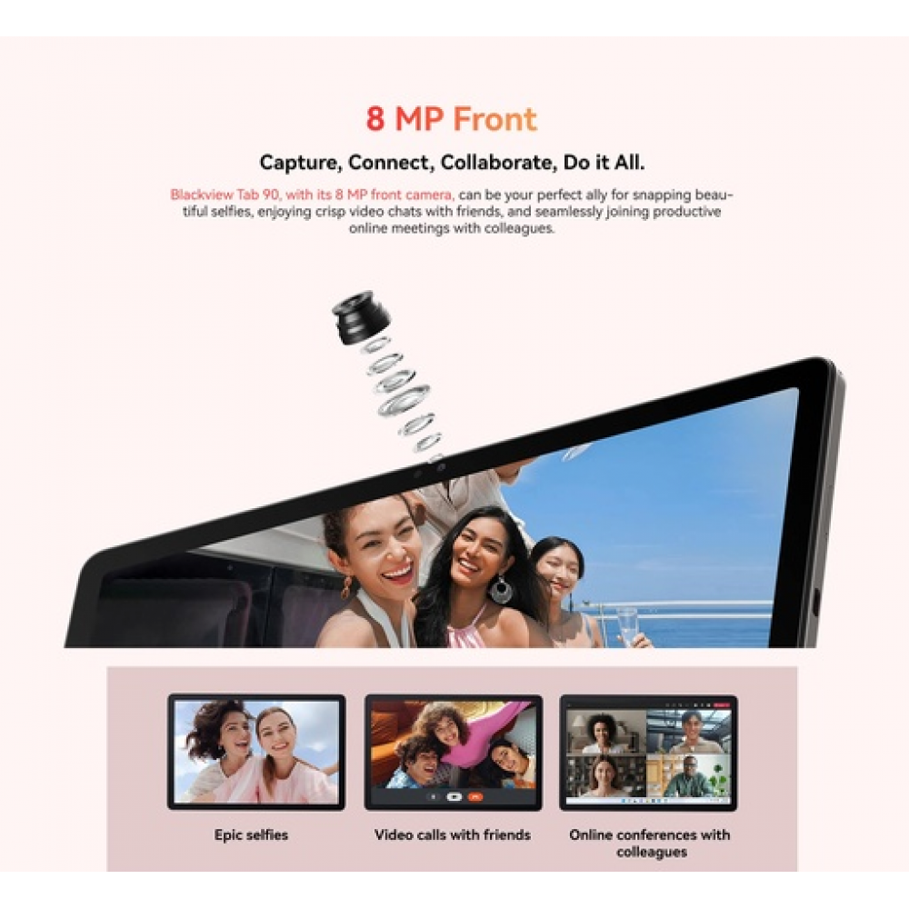 BlackView TAB 90 10.92" Tablet με WiFi & 4G (8GB/128GB) Blue