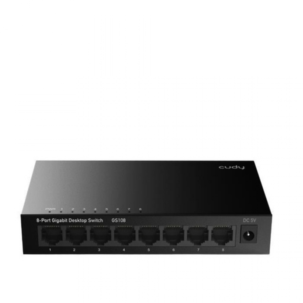 Cudy GS108 v4 – Unmanaged L2 Gigabit Switch με 8 θύρες Ethernet