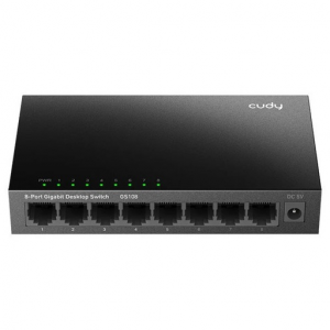 Cudy GS108 v4 – Unmanaged L2 Gigabit Switch με 8 θύρες Ethernet