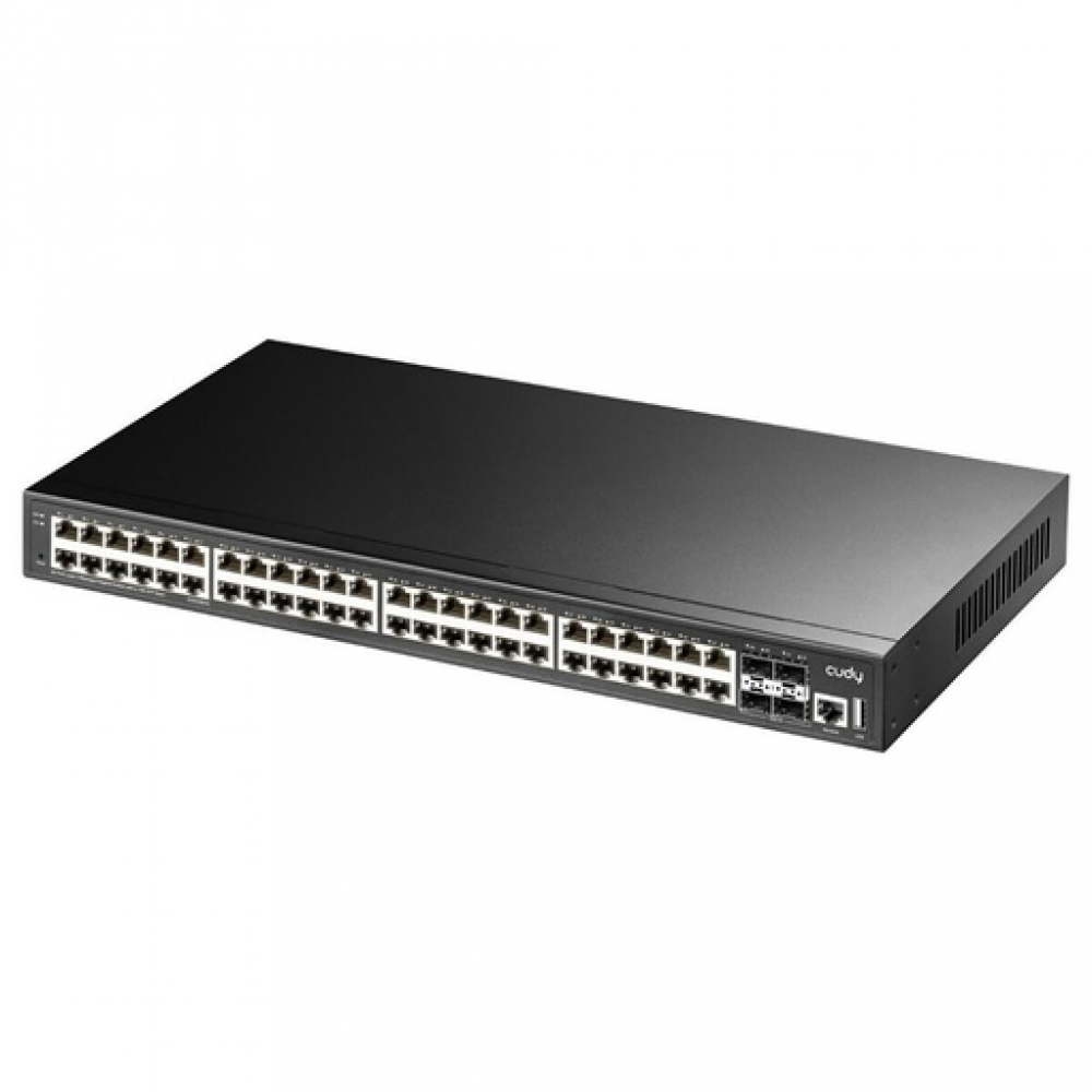 Cudy GS5048S4 – Layer 2 / Layer 3 Managed Gigabit Switch με 48x Ethernet & 4x SFP