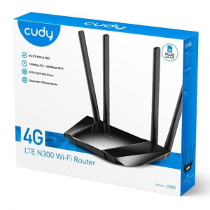 Cudy LT400 v1 – 4G LTE Router με Wi‑Fi 4 και 4 θύρες Ethernet