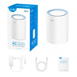 Cudy M1200 – Wi-Fi 5 Dual-Band Mesh Access Point (1 Pack)