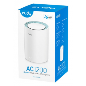 Cudy M1300 WiFi Mesh Network Access Point Wi‑Fi 5 Dual Band (2.4 & 5GHz)