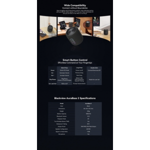 Blackview AuraBass 2 – Bluetooth Speaker Blackview AuraBass 2 – Bluetooth Speaker