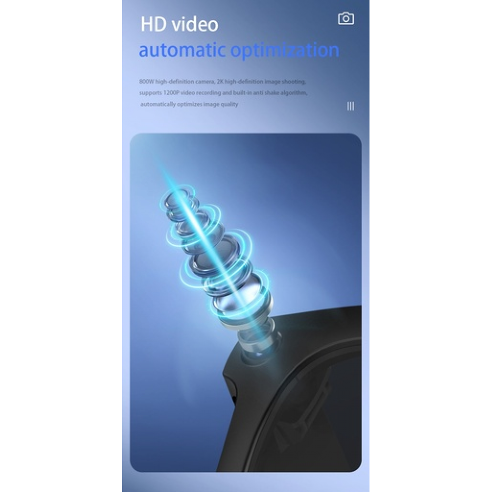 Blackview BV100 AI glasses 2K HD 800W Pixels Smart Glasses Polarized