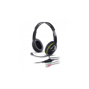GENIUS HEADSET, ADJ HEADBAND, ADJ V/C, IN-LINE MIC, LEATHER GENIUS HEADSET, ADJ HEADBAND, ADJ V/C, IN-LINE MIC, LEATHER