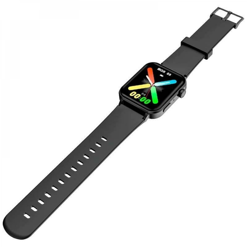 BlackView W10 Smartwatch με Παλμογράφο (Μαύρο)