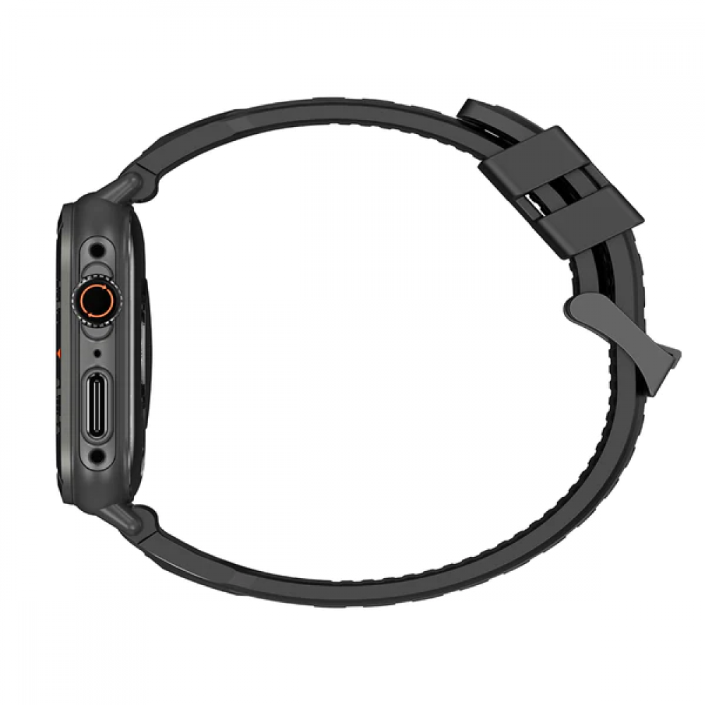 BlackView W30 Αδιάβροχο Smartwatch με Παλμογράφο (Μαύρο)