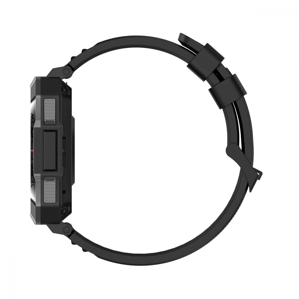 BlackView W60 47mm Smartwatch με Παλμογράφο (Μαύρο)