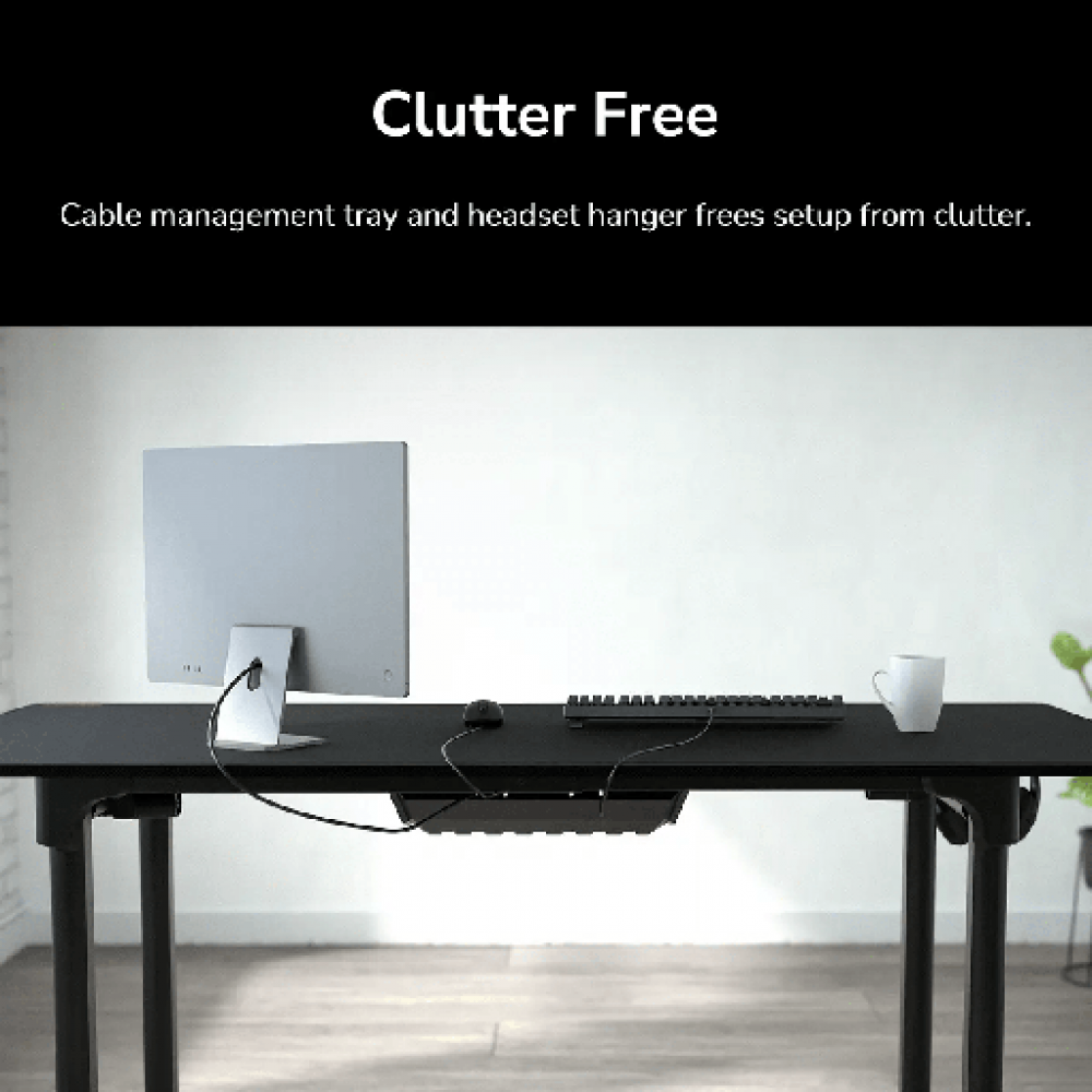 Cougar E‑GRAV 180 – Premium Electric Gaming Desk με Super‑Size Desktop