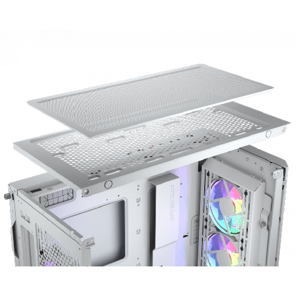 Cougar AirFace Pro RGB Gaming Midi Tower White