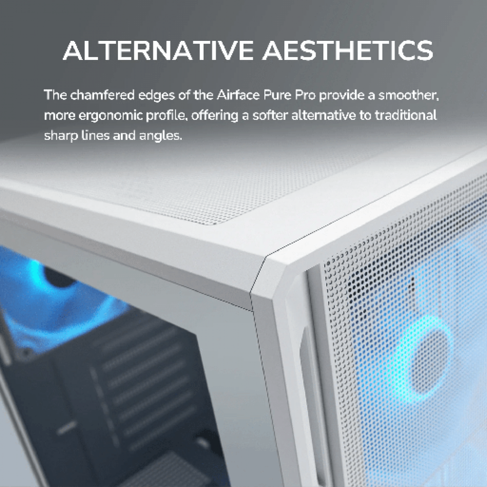 Cougar AirFace Pure PRO Gaming Midi White