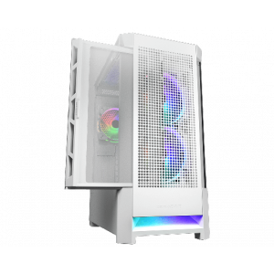 Cougar AirFace RGB Gaming Midi Tower White Cougar AirFace RGB Gaming Midi Tower White