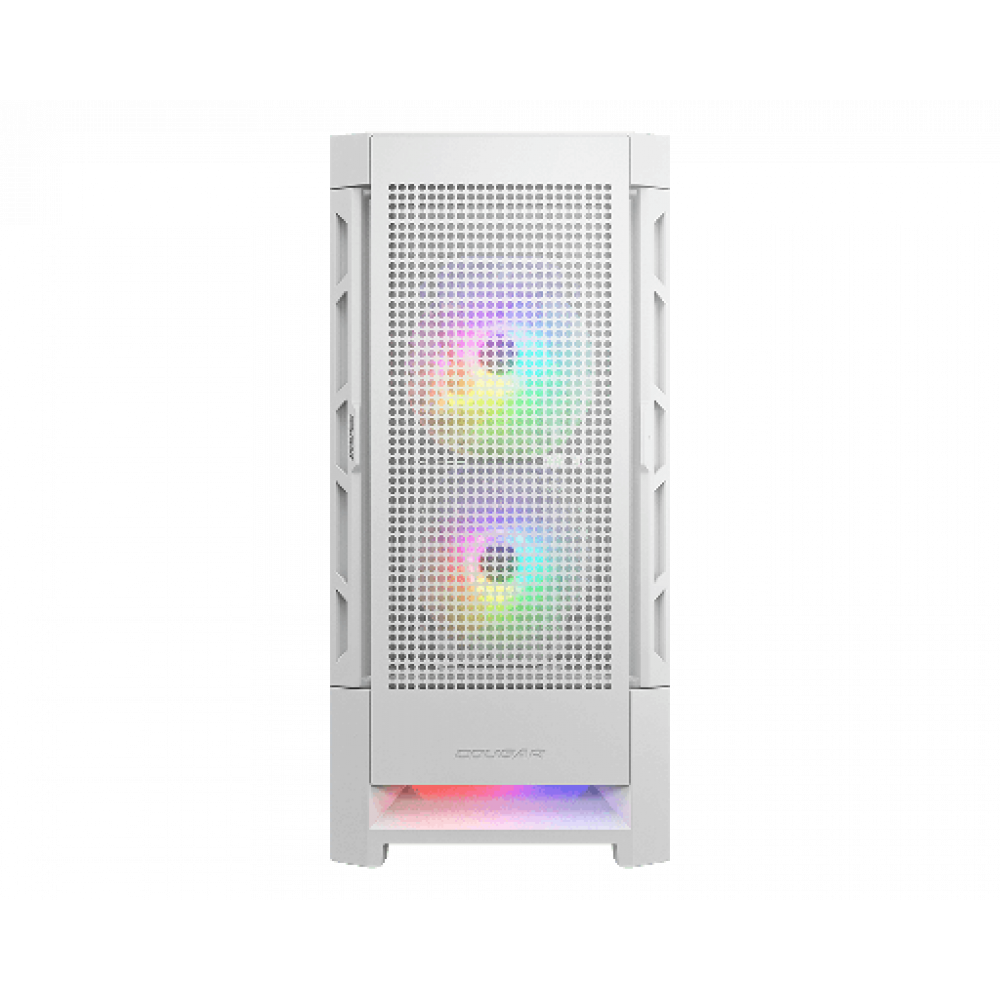 Cougar AirFace RGB Gaming Midi Tower White
