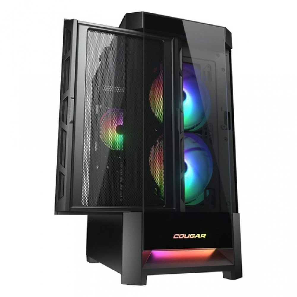 Cougar Duoface RGB Gaming Midi Tower Black