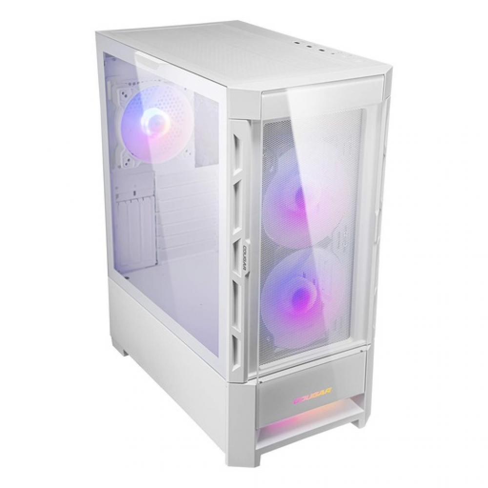 Cougar Duoface RGB Gaming Midi Tower White