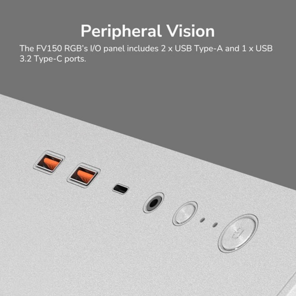 Cougar FV150 RGB Gaming Midi White