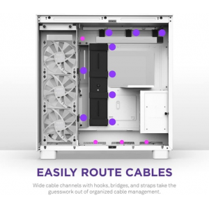 NZXT H9 Flow White NZXT H9 Flow White
