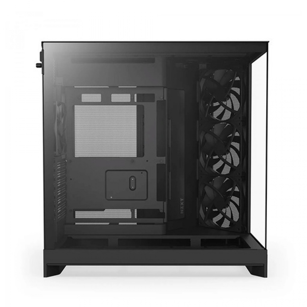 NZXT H9 Flow RGB Large Dual-Chamber Mid-Tower ATX Airflow Case Black