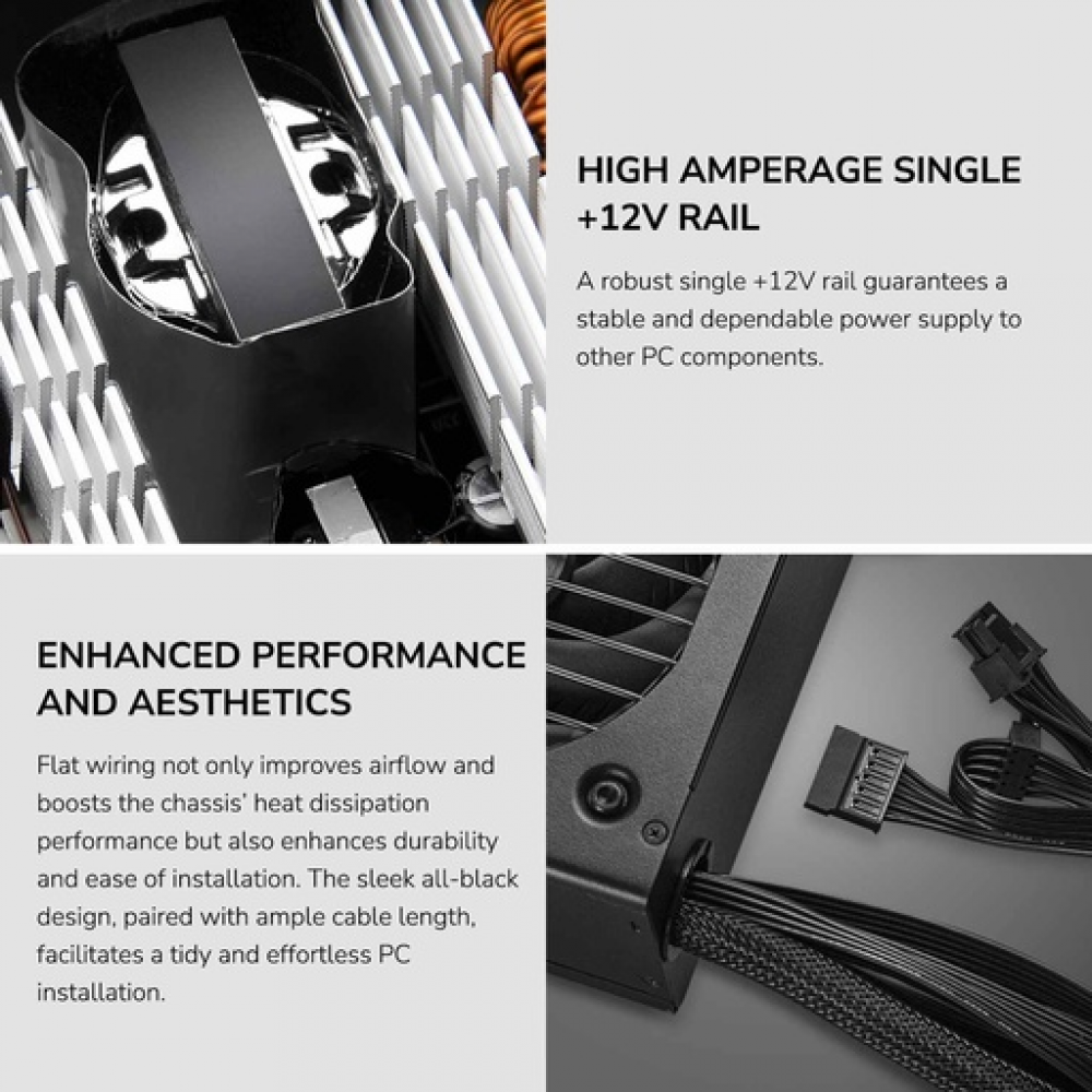 Cougar Atlas 750W – 80+ Bronze Semi-Modular Power Supply